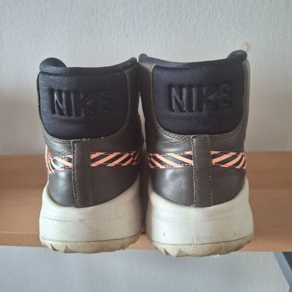 Blazer Spikeless Golf Shoes Khaki Green/Orange Size 9 - Picture 5 of 6